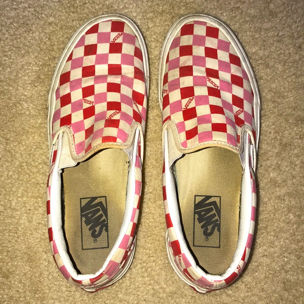 Checkered vans
